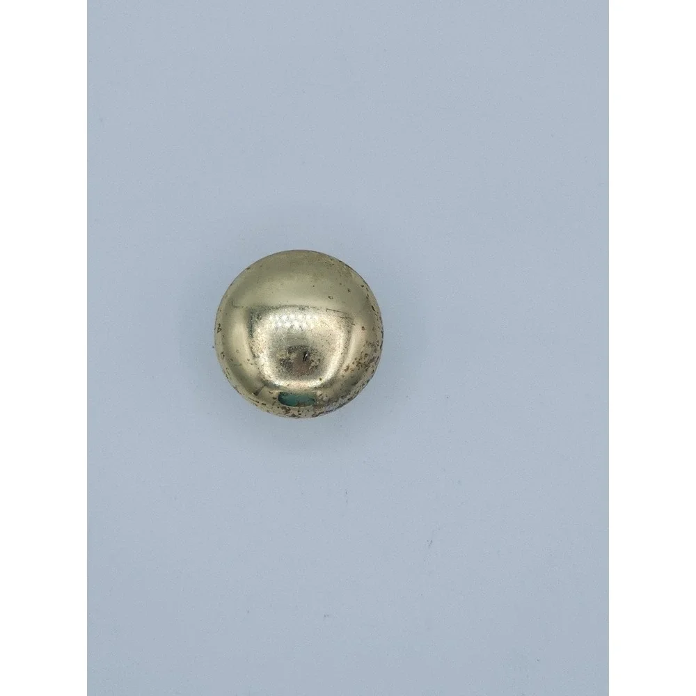 Lot of 5 Solid Brass Knobs with 1 inch‎ Screws